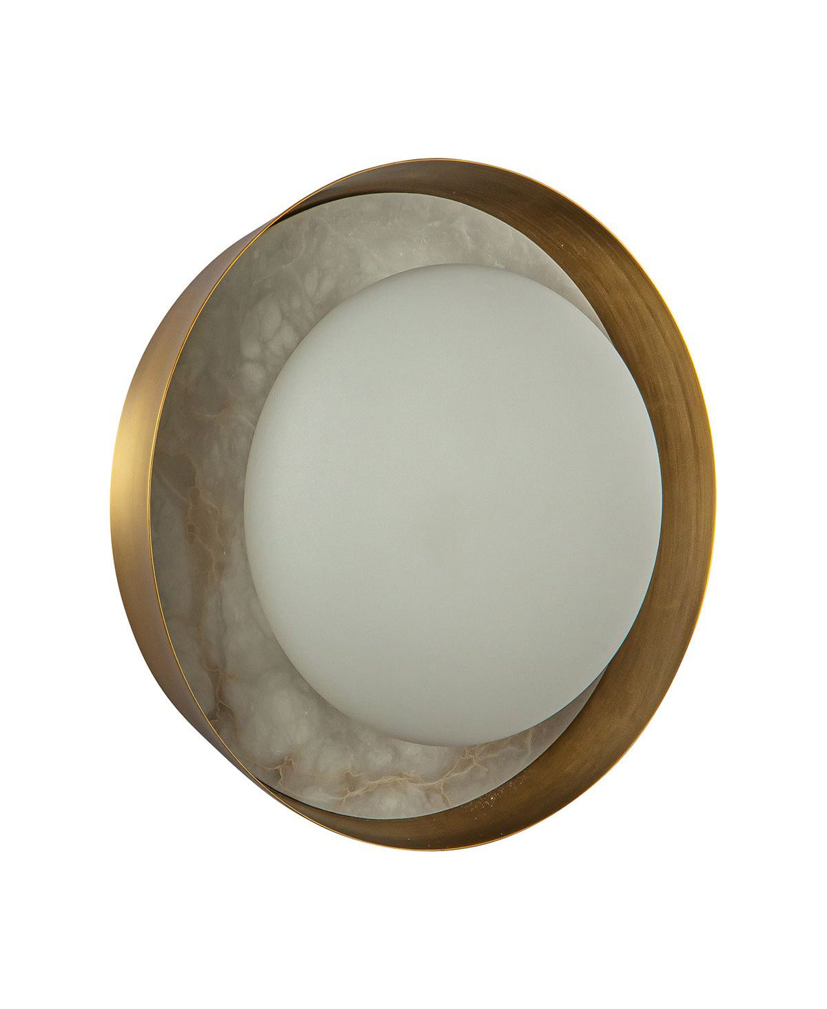 Alonso Vintage Brass Sconce