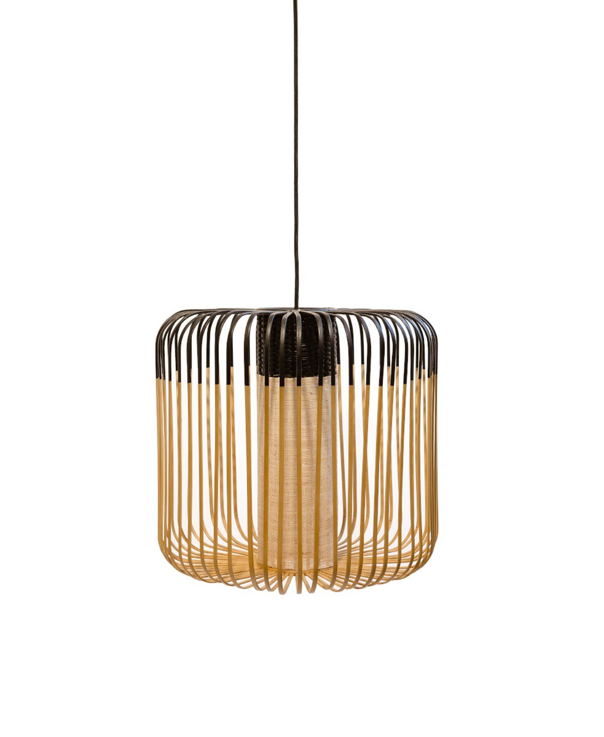 BAMBOO M Black Pendant