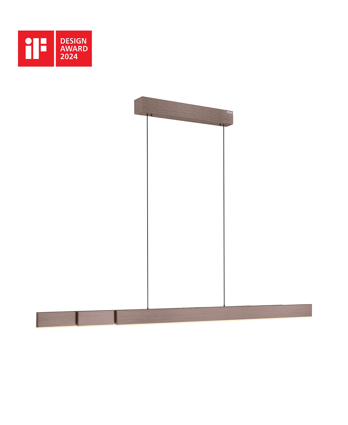 PURE Moto-Rise Dark Metal Brown Pendant