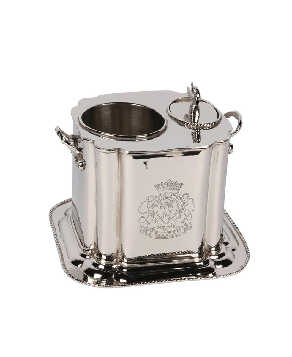 Nickel Wine & Champagne Bucket 25.5x21 cm