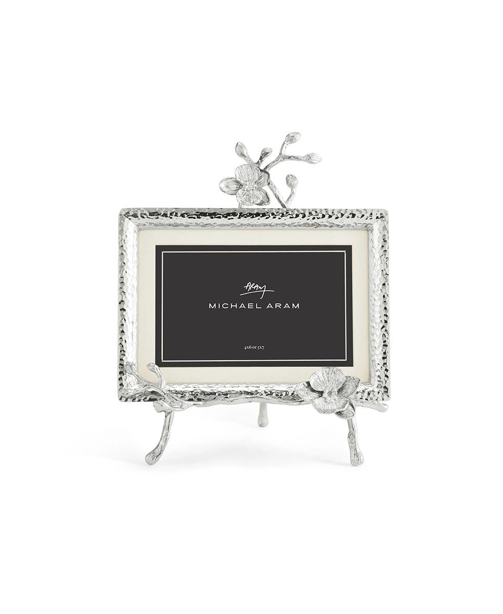 White Orchid Picture Frame