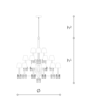 Prezioso Avize 252/12+6+3