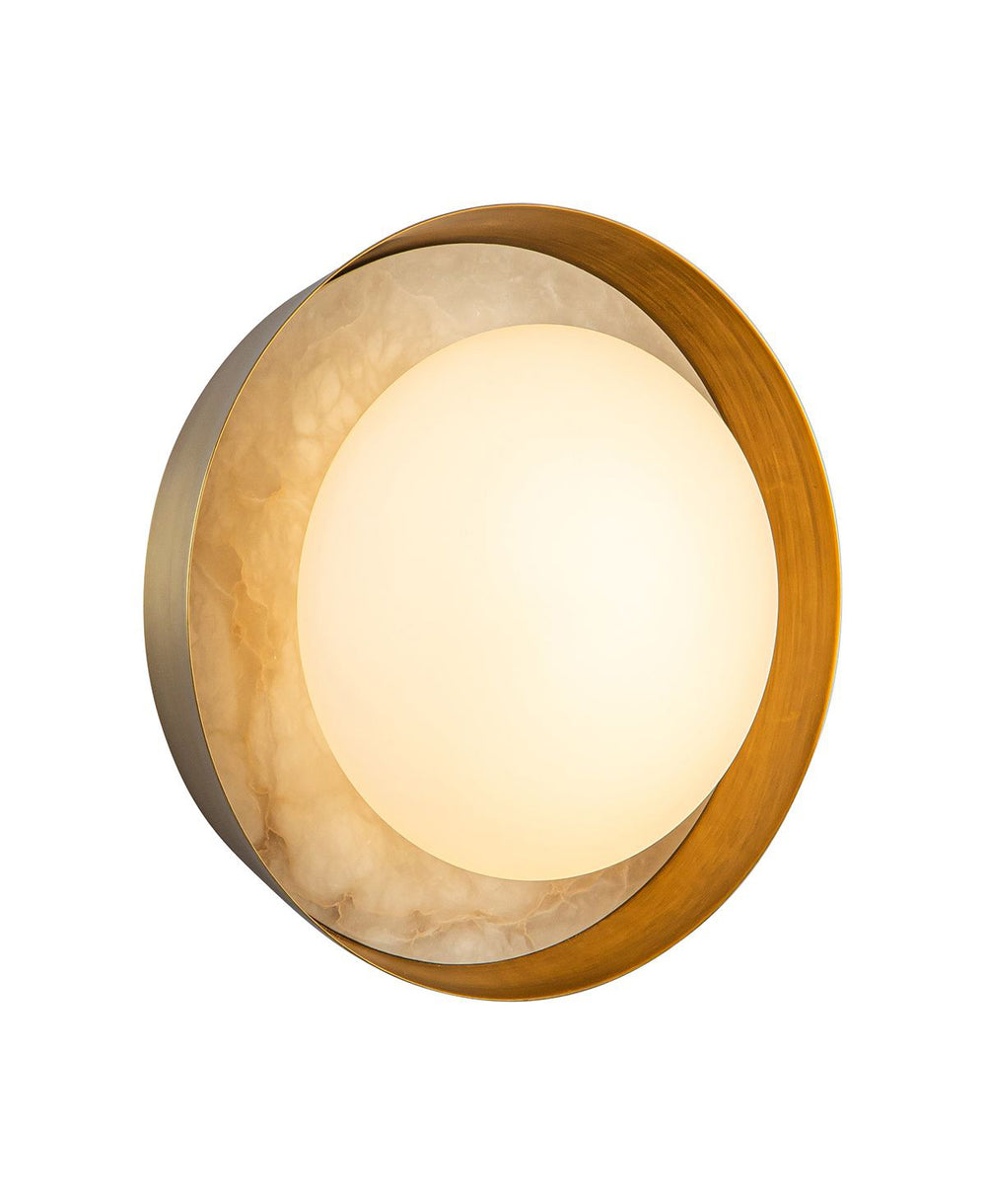 Alonso Vintage Brass Sconce