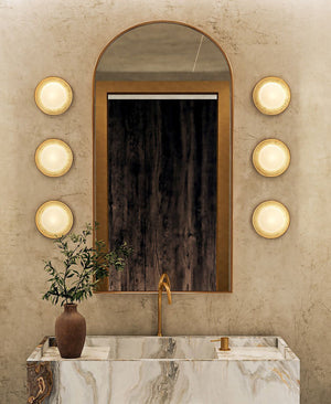 Alonso Vintage Brass Sconce