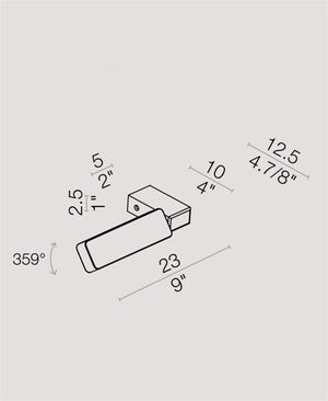 ALULED BEYAZ LED APLİK