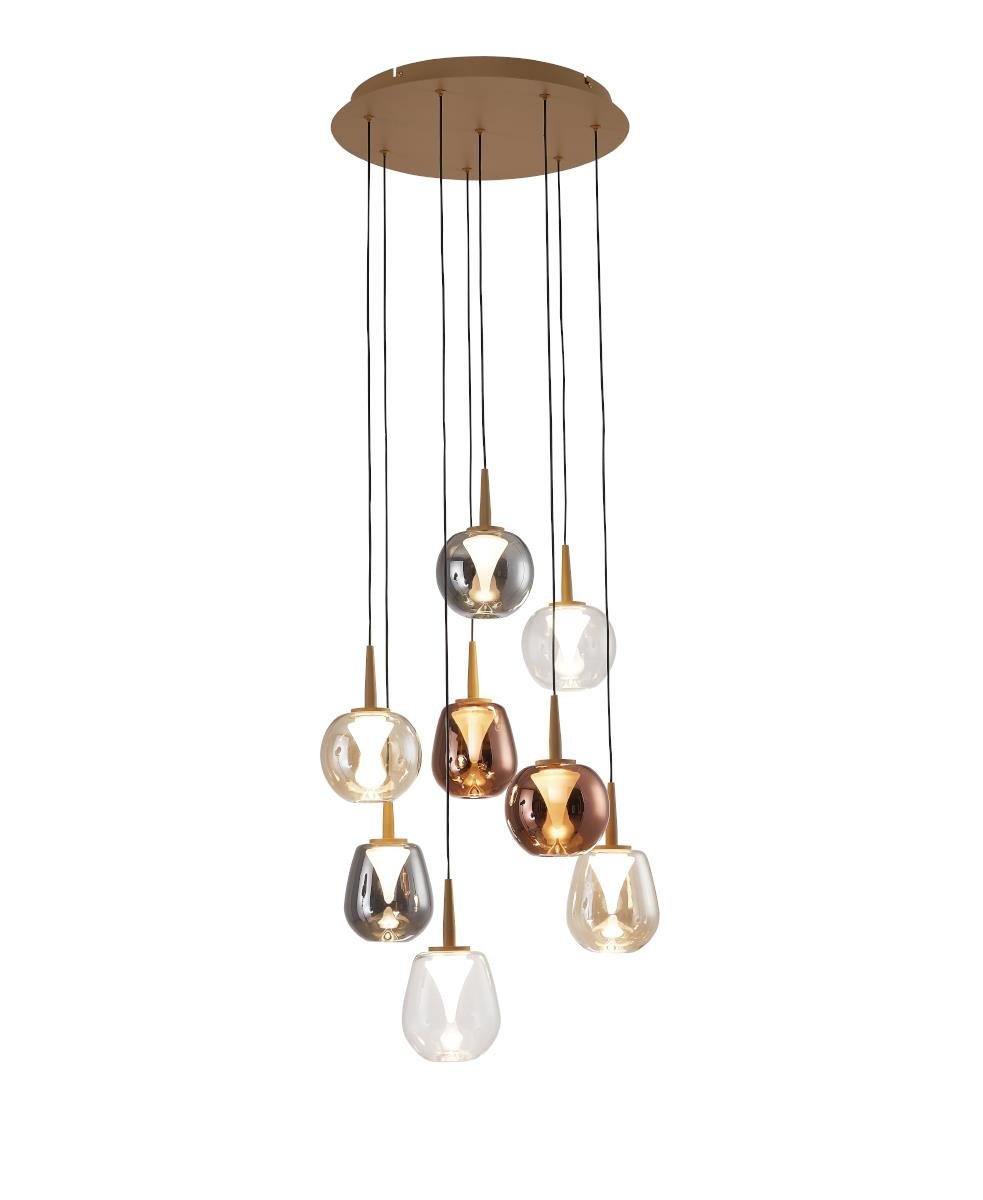 Andromeda 8 Camlı Avize