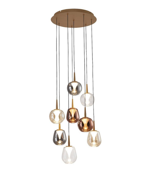 Andromeda 8 Camlı Avize