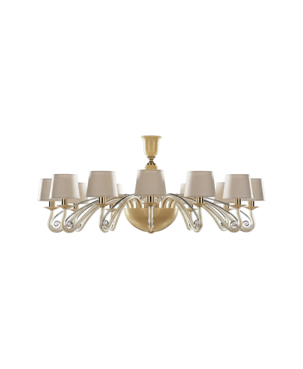Azucena 12-Arm Bohemian Crystal Chandelier