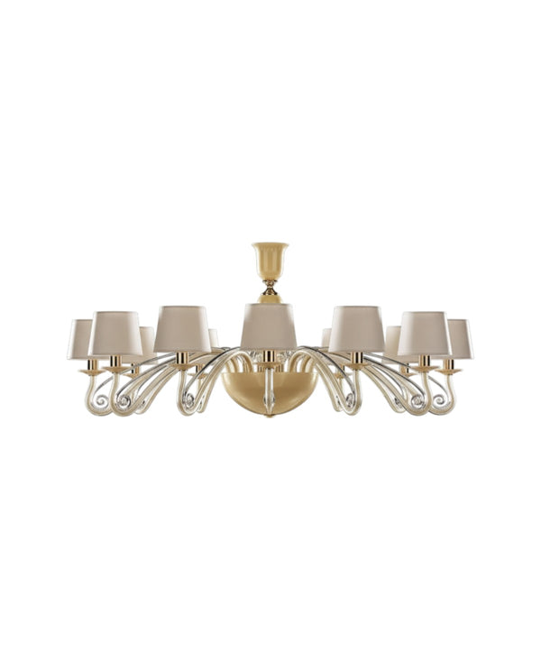 Azucena 12-Arm Bohemian Crystal Chandelier