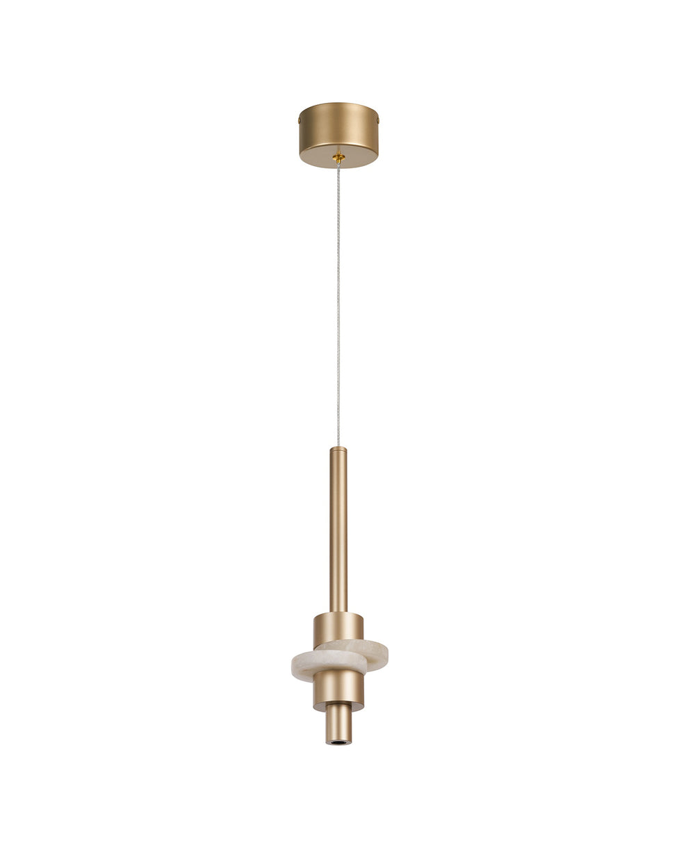 Betty Alabaster Gold Pendant