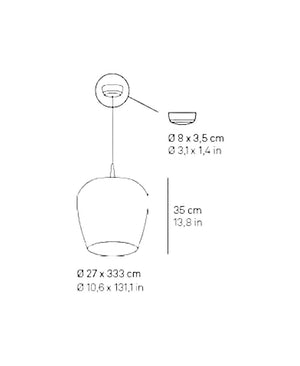 Bilia Altın Rengi Büyük Boy Sarkıt