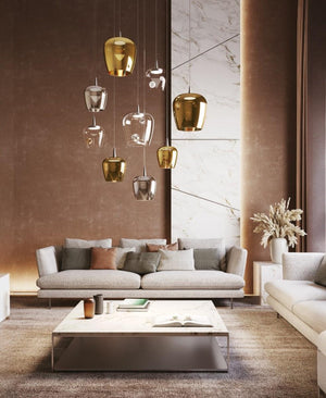 Bilia Altın Rengi Büyük Boy Sarkıt