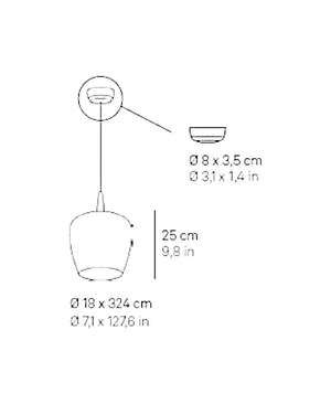 Bilia Altın Rengi Küçük Boy Sarkıt