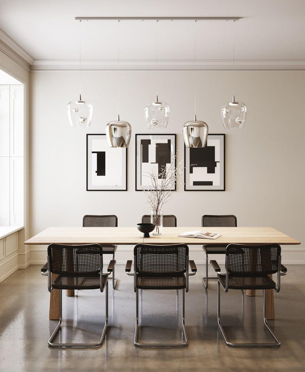 Bilia Gümüş Rengi Büyük Boy Sarkıt