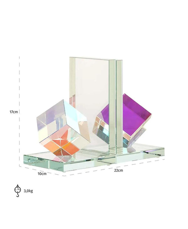 Blocks Kristal Kitap Tutucu