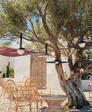 BLOOM KREM RENGİ UZAKTAN KUMANDALI DIŞ MEKAN SARKIT