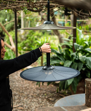 BLOOM KREM RENGİ UZAKTAN KUMANDALI DIŞ MEKAN SARKIT