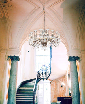 BRATISLAVA 16 KOLLU BOHEMIA KRİSTALİ AVİZE