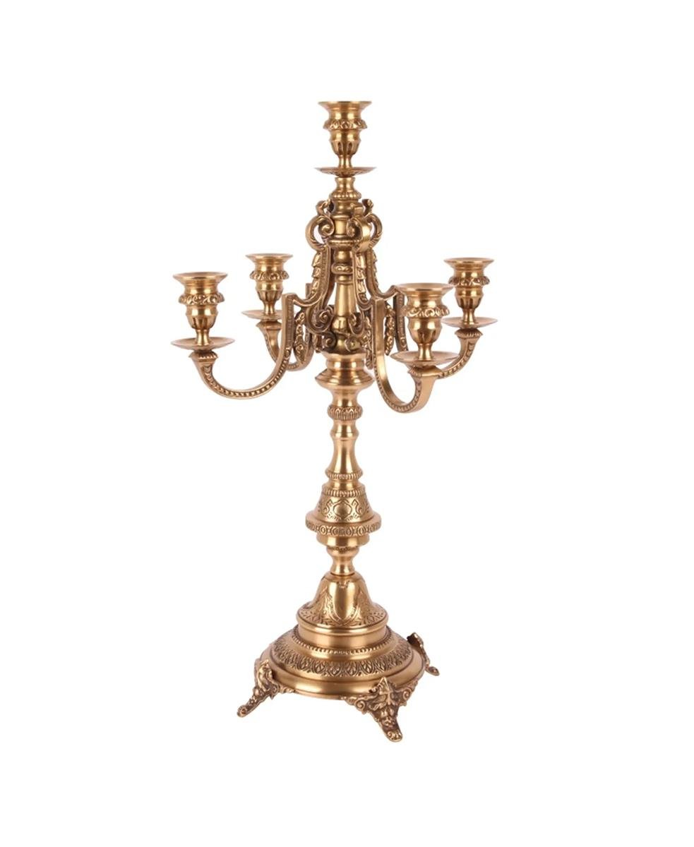 Bronz 53 cm Şamdan