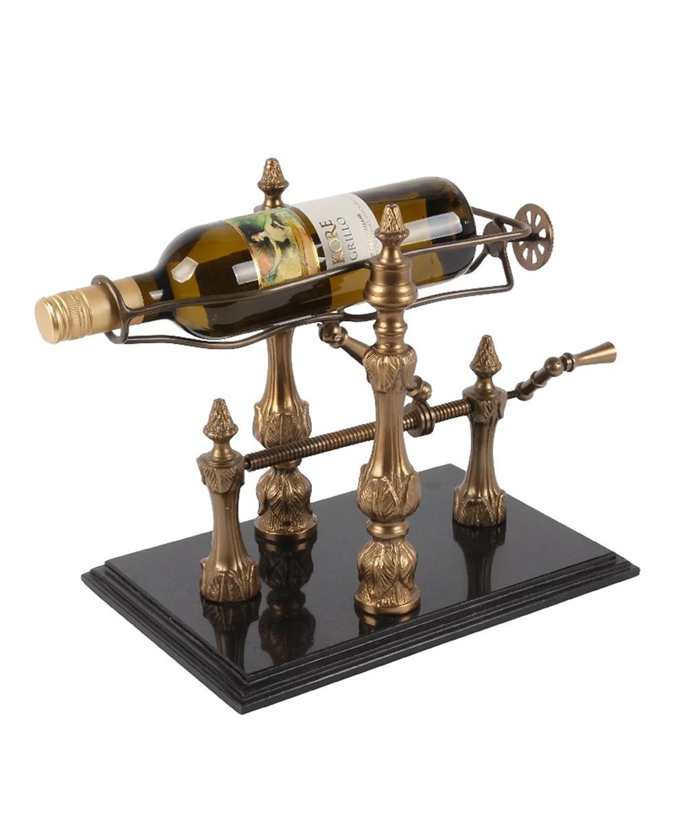 Bronz Şişe Standı 40x22 cm