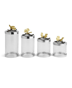 Butterfly Gingko Cam Kutu-M