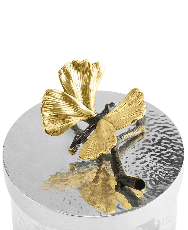 Butterfly Gingko Cam Kutu-S