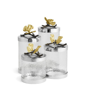 Butterfly Gingko Cam Kutu-XS