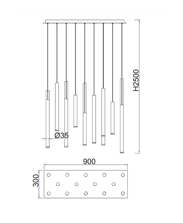 Cala 14L Di̇kdörtgen Avi̇ze