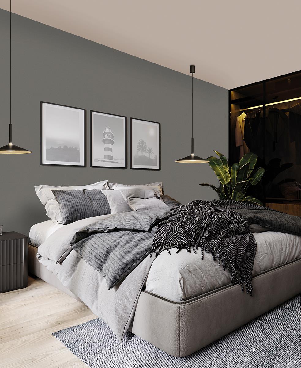 CALICE SÜSPANSİYONLU SİYAH SARKIT