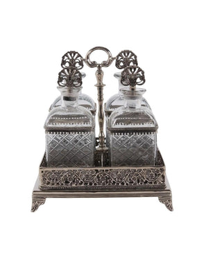 Cam Şişe Standı 26x26 cm