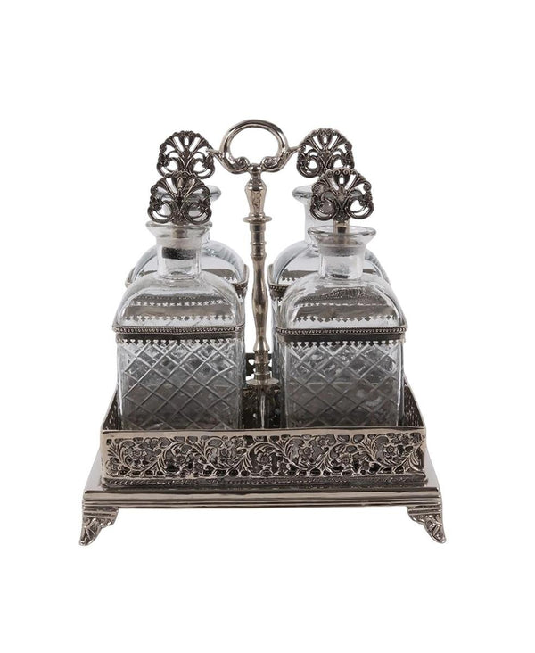 Cam Şişe Standı 26x26 cm