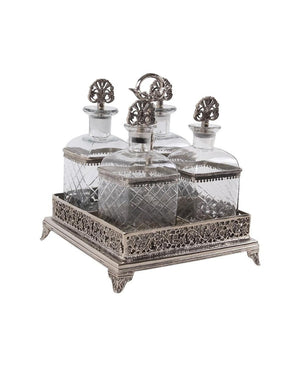 Cam Şişe Standı 26x26 cm