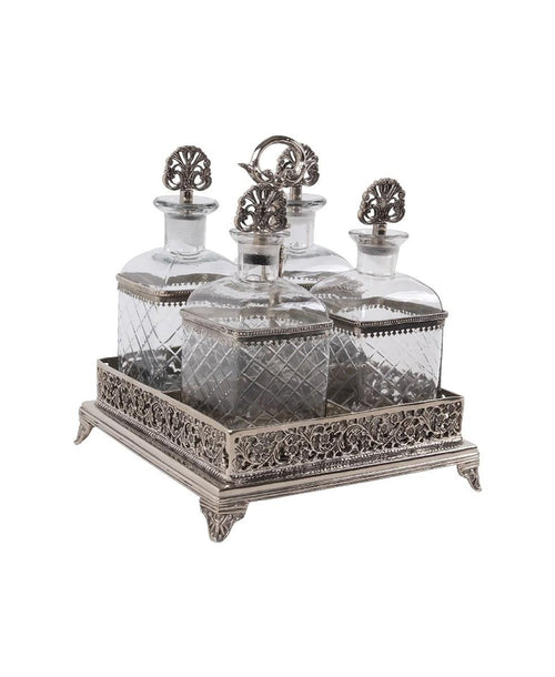 Cam Şişe Standı 26x26 cm