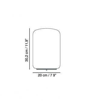 CAPSULE 30 ALABASTER MERMER MASA LAMBASI