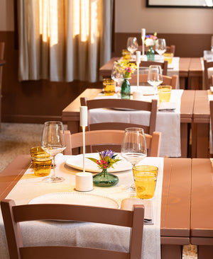 Carolina Şarjlı Masa Lambası - Bronz