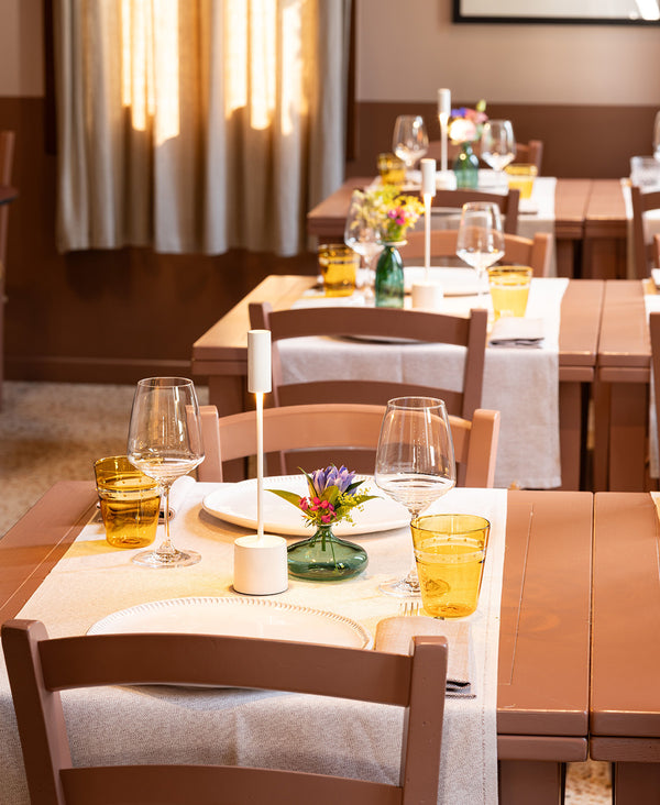 Carolina Şarjlı Masa Lambası - Bronz