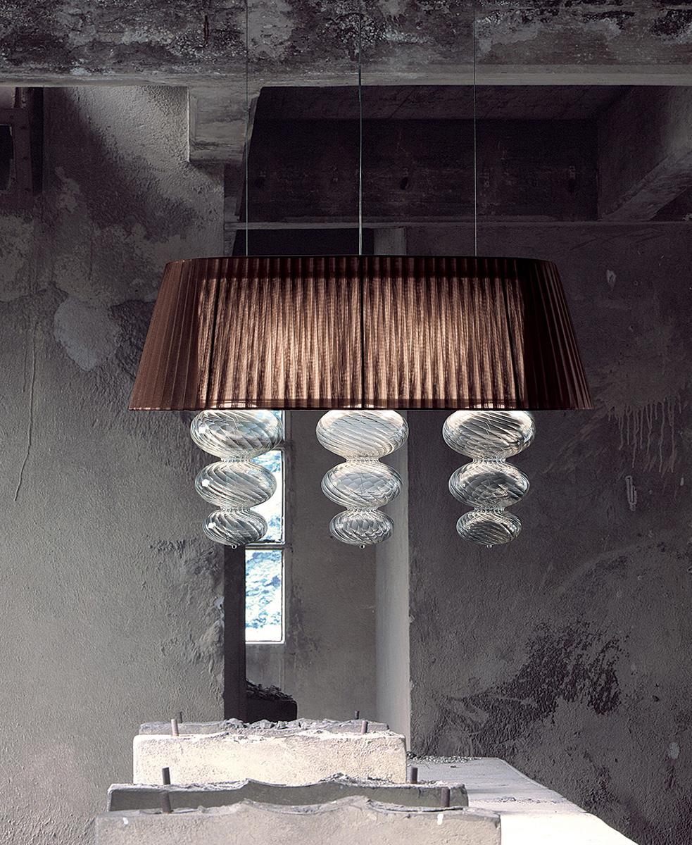 Cassini 85 Oval Kahverengi Avize