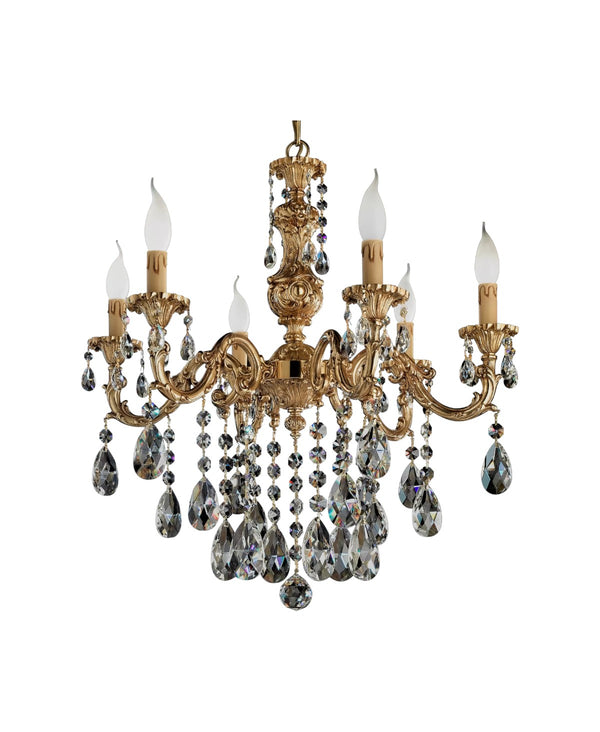 Caterina 6-Arm Crystal Chandelier