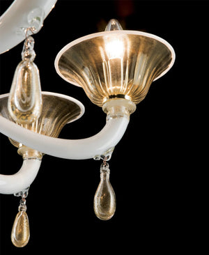 Class 6-Arm Murano Chandelier