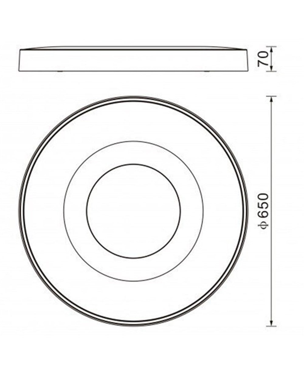 COIN BÜYÜK BOY KUM RENGİ PLAFONYER