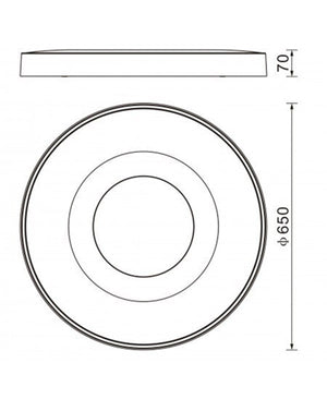 Coin Büyük Boy Kum Rengi̇ Plafonyer