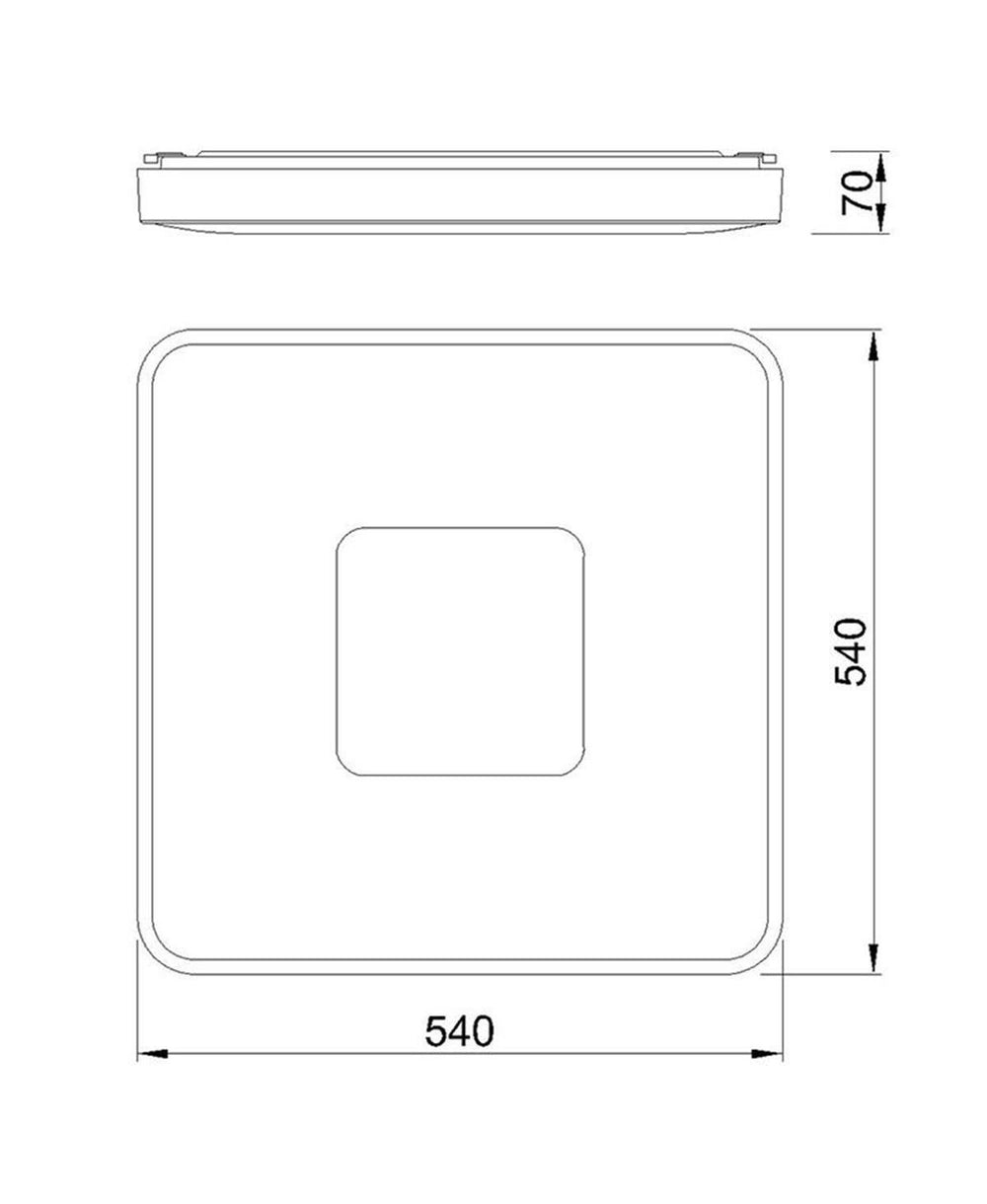 COIN KARE BÜYÜK BOY ALTIN PLAFONYER
