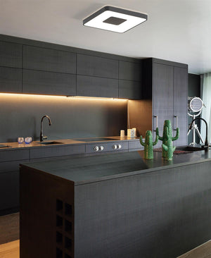 Coin Kare Orta Boy Si̇yah Plafonyer