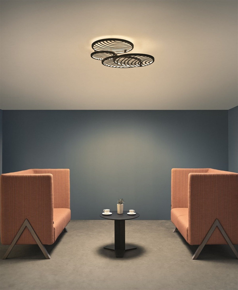 Collage Büyük Boy Si̇yah Apli̇k / Plafonyer