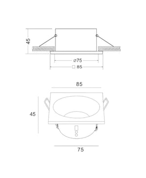 Comfort IP Beyaz Spot