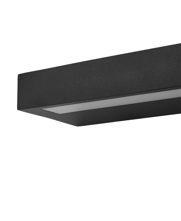 Conil 24 cm Black Wall Light