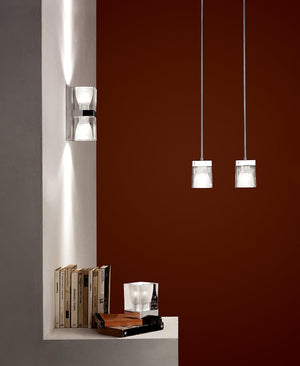 Cubetto Şeffaf İkili Aplik