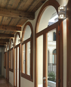 Cubetto Şeffaf İkili Aplik