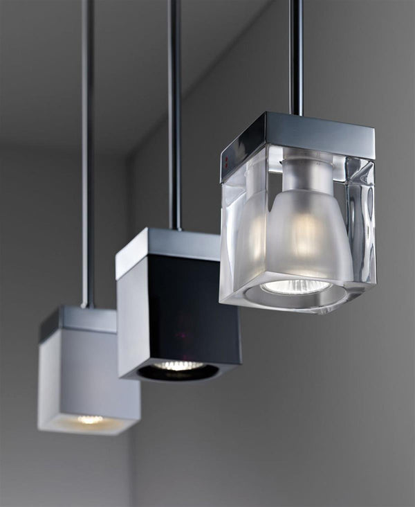 Cubetto Şeffaf Kristal Cam Sarkıt