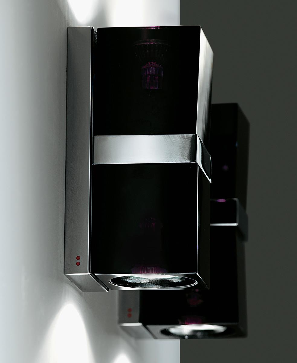 Cubetto Siyah İkili Aplik